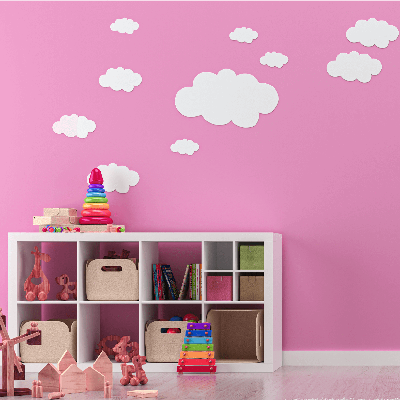 Muurverf mat babyroze prinsessenroze nr. 401 Design Collection 5L