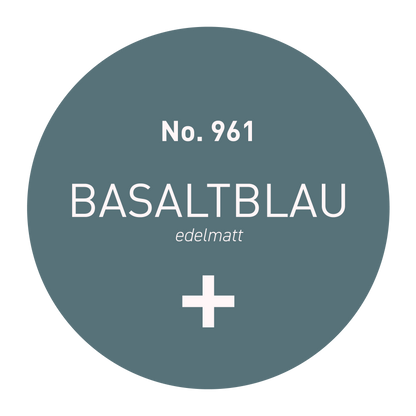 Wandfarbe edelmatt (5L) Blaugrau / Basaltblau 961  Nassabriebklasse 1 Strong+ Collection - Craft Colors